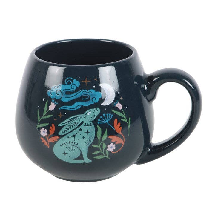 Something Different Wholesale - Wholesale Coffee Mug - Mystical Midnight Hare Rounded Mug3