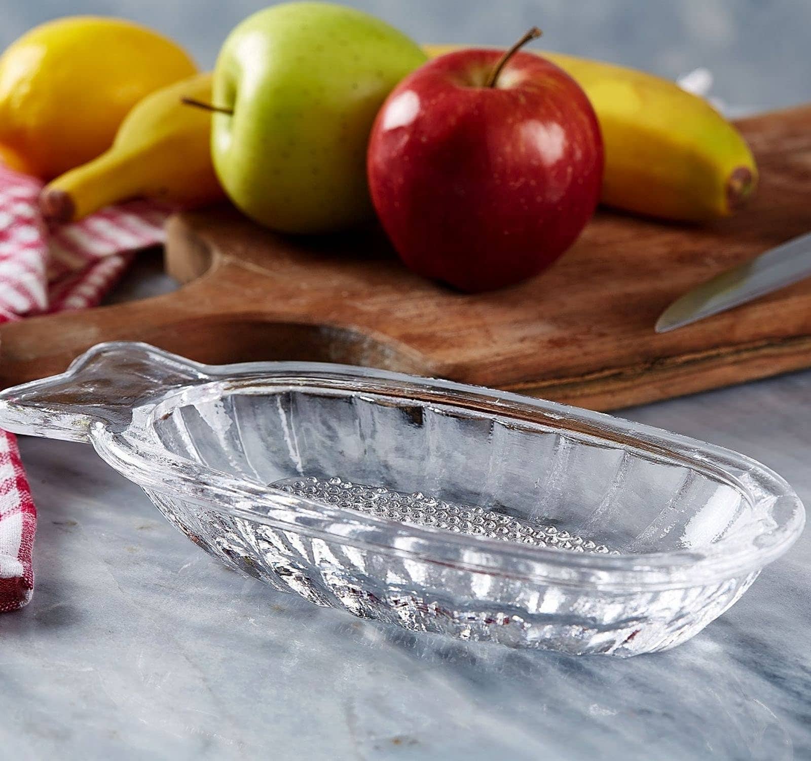 Hakan – Großhandel Reibe – Apfelreibe aus Glas, Püreezubereiter, manuelle Küchenmaschine, 20 x 4 Zoll