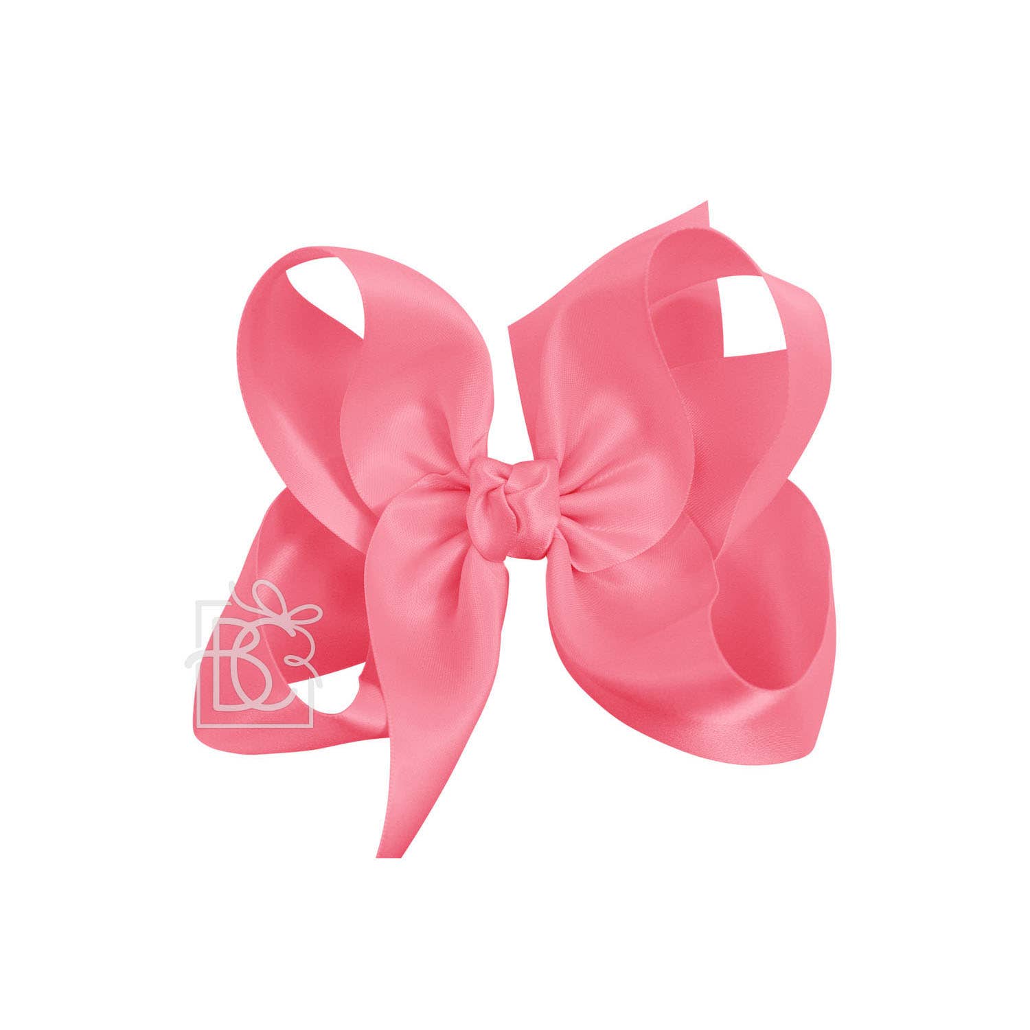 Beyond Creations, LLC - Wholesale Hair Bow - Kids - SATIN BOW ON CLIP55