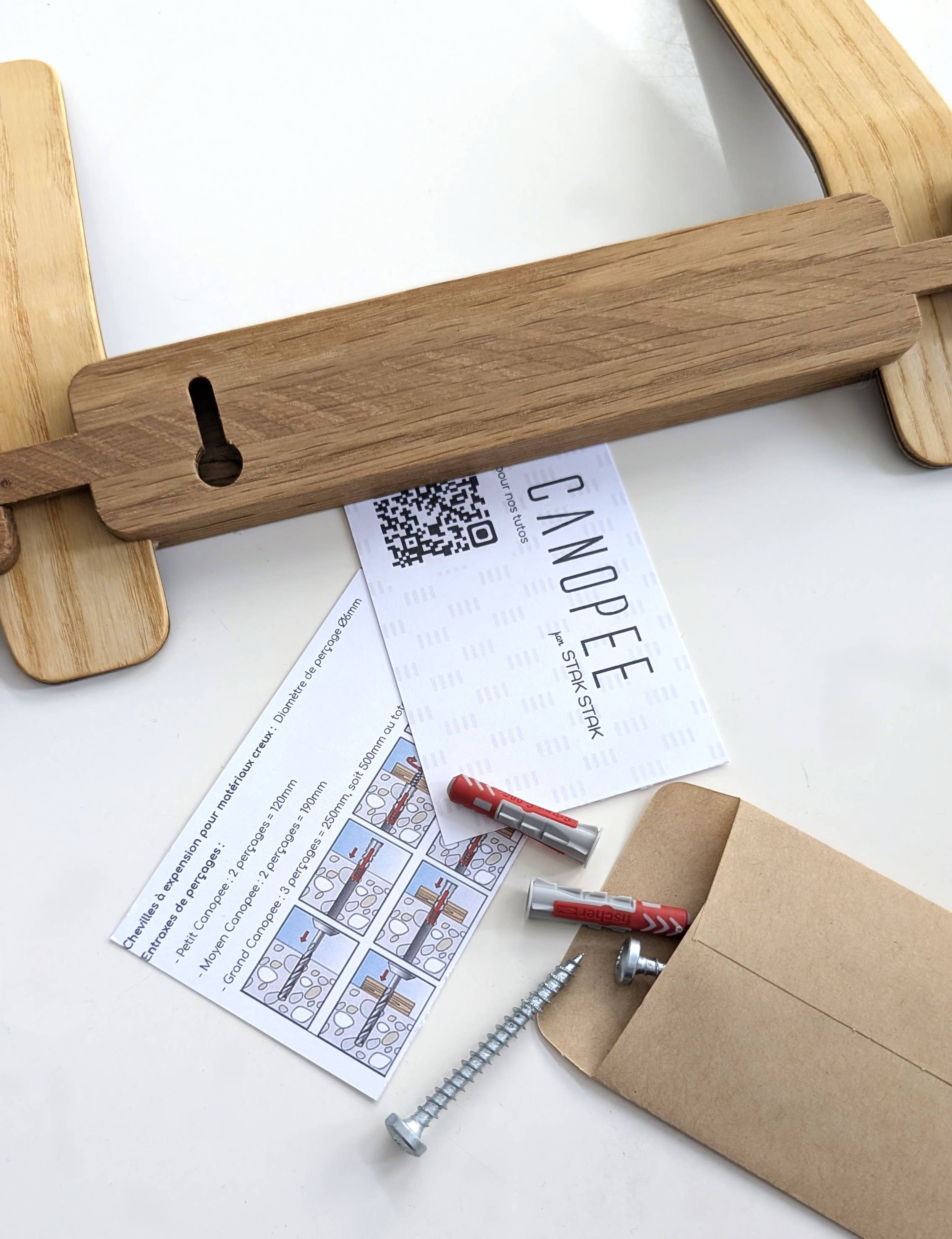 Stak Stak - Vente Porte-manteaux - Porte manteaux en bois Moyen Canopee5