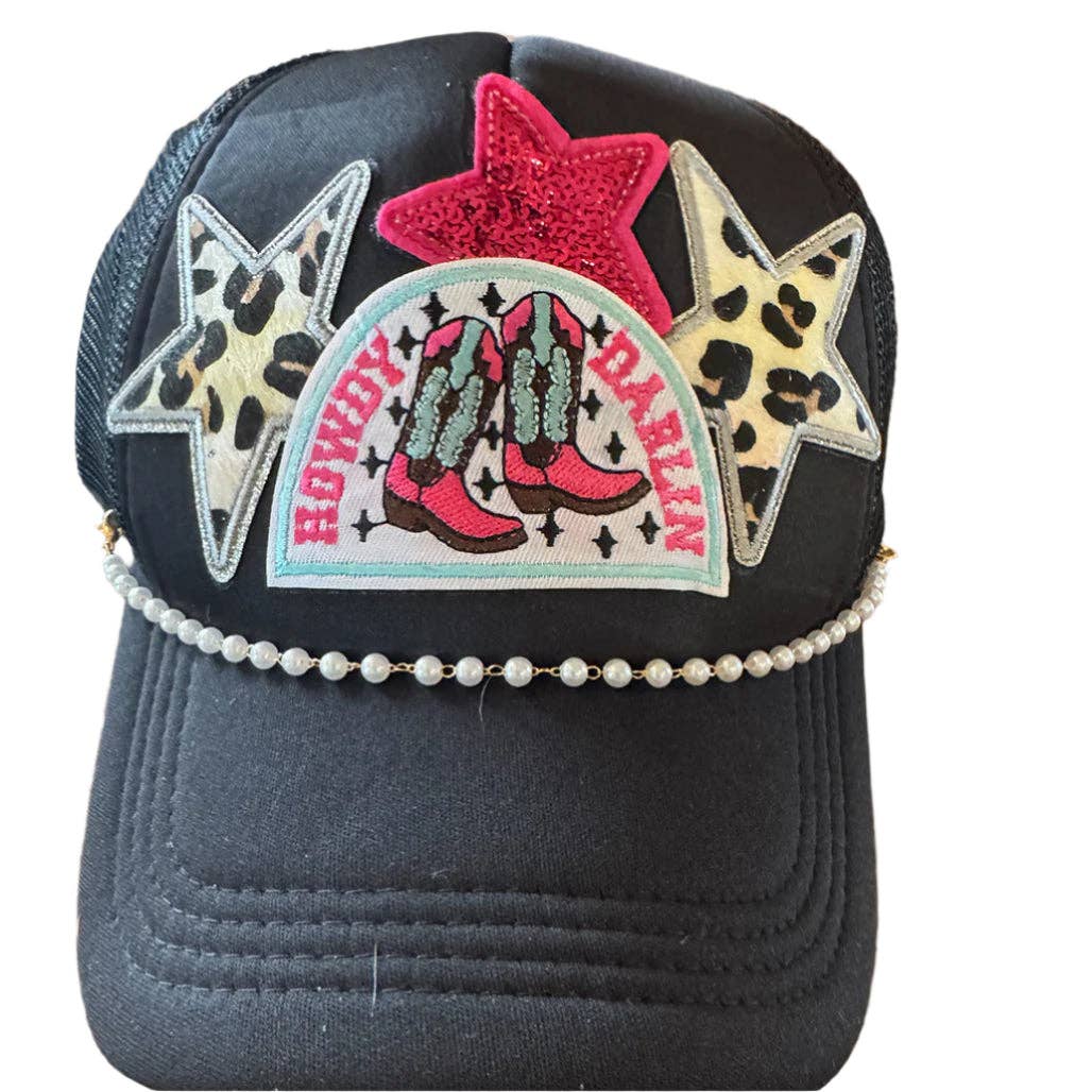 On a Whim Hats - Wholesale Trucker Hat - Women's - Howdy Darlin’1