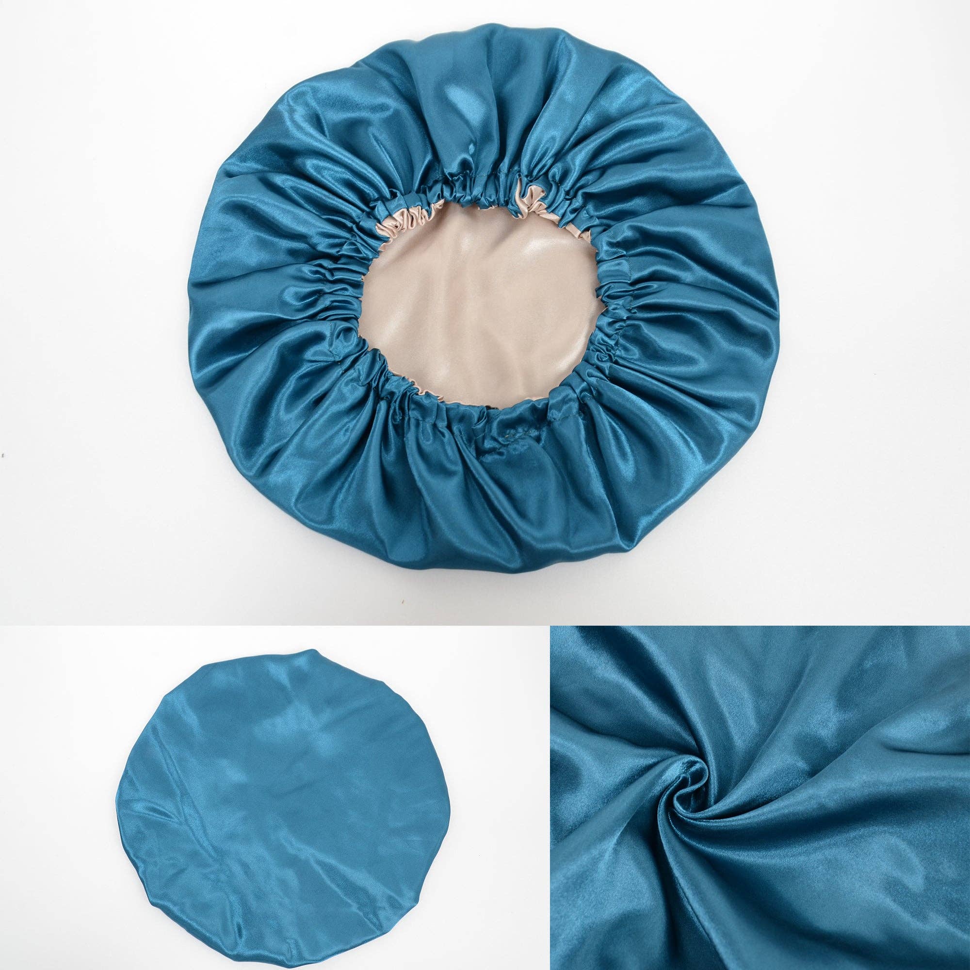 AK Brand – wholesale Sleep cap / bonnet – women's – Silk Sleep Bonnet Adjustabl Elastic Band Hair Protection Cap18