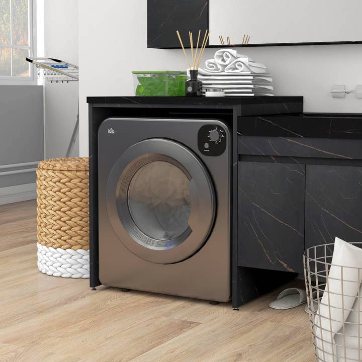 39F Inc. - Wholesale Laundry Detergent Powder/Pods - Portable 3.2 cu.ft Clothes Dryer 1300W Front Load Gray1