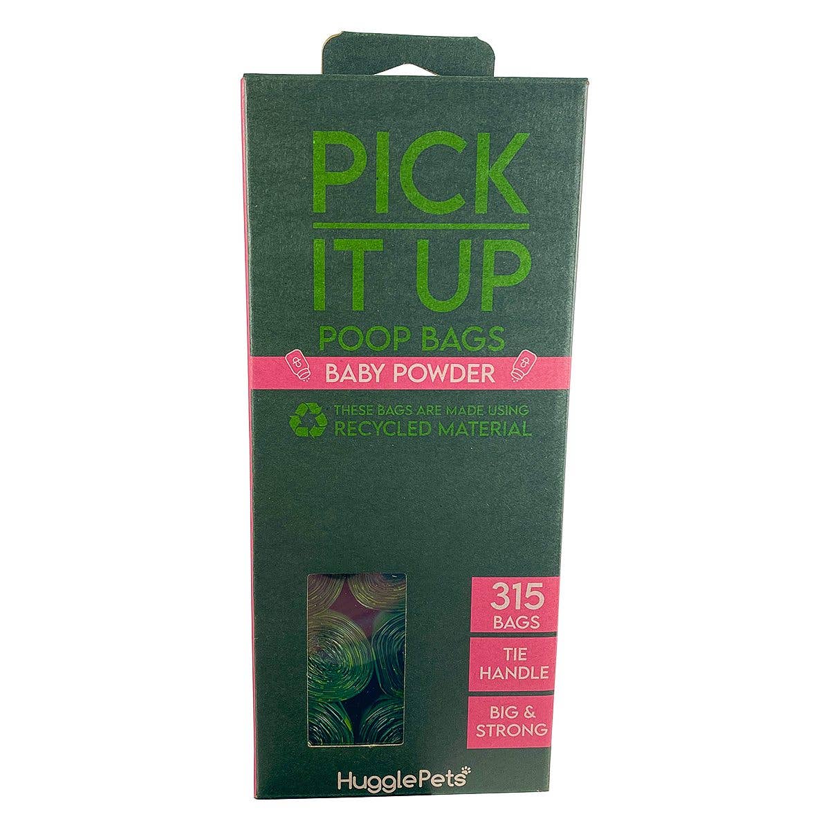 HugglePets – wholesale Pet poo bag – HugglePets Pick It Up Baby Powder Dog Poop Bags6