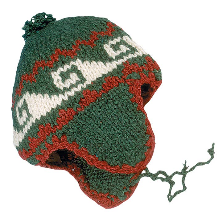 Wool Hat W/Ear Flaps for wholesale by Benjamin International