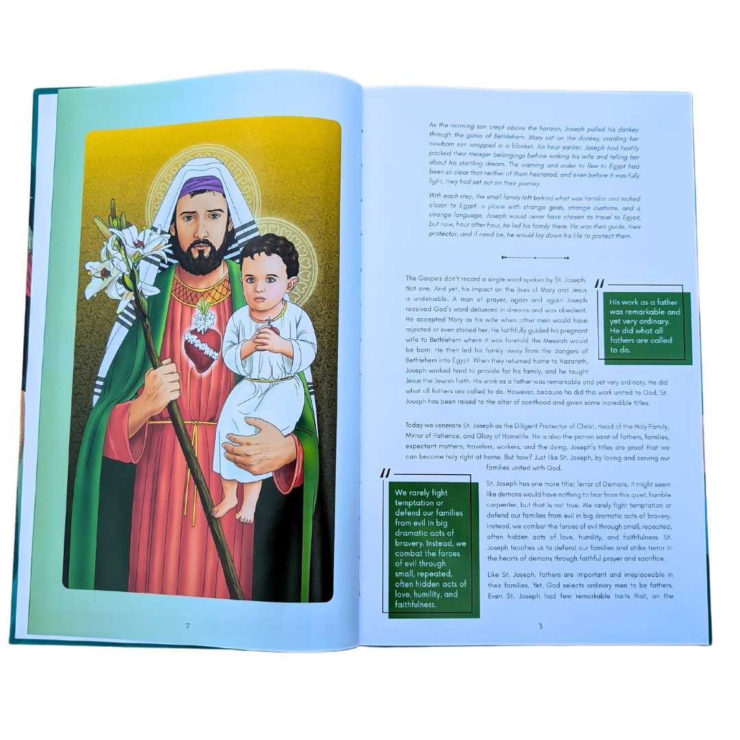 Catholic Sprouts LLC - Wholesale Religion Book - Catholic Saints for Families: Saintly Fathers, Mothers, Siblings, Couples, Families, and Friends4