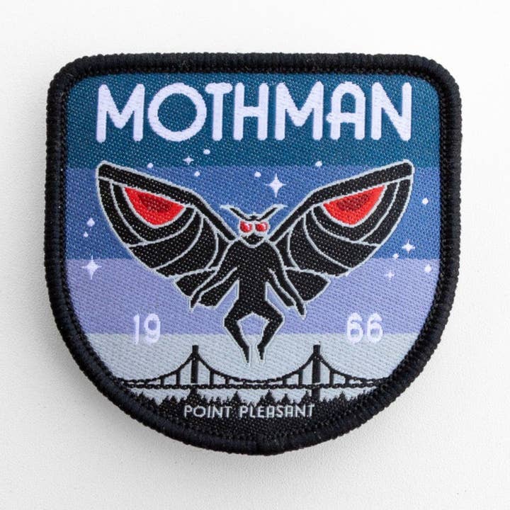 Mothman Patch for wholesale by Squatchy