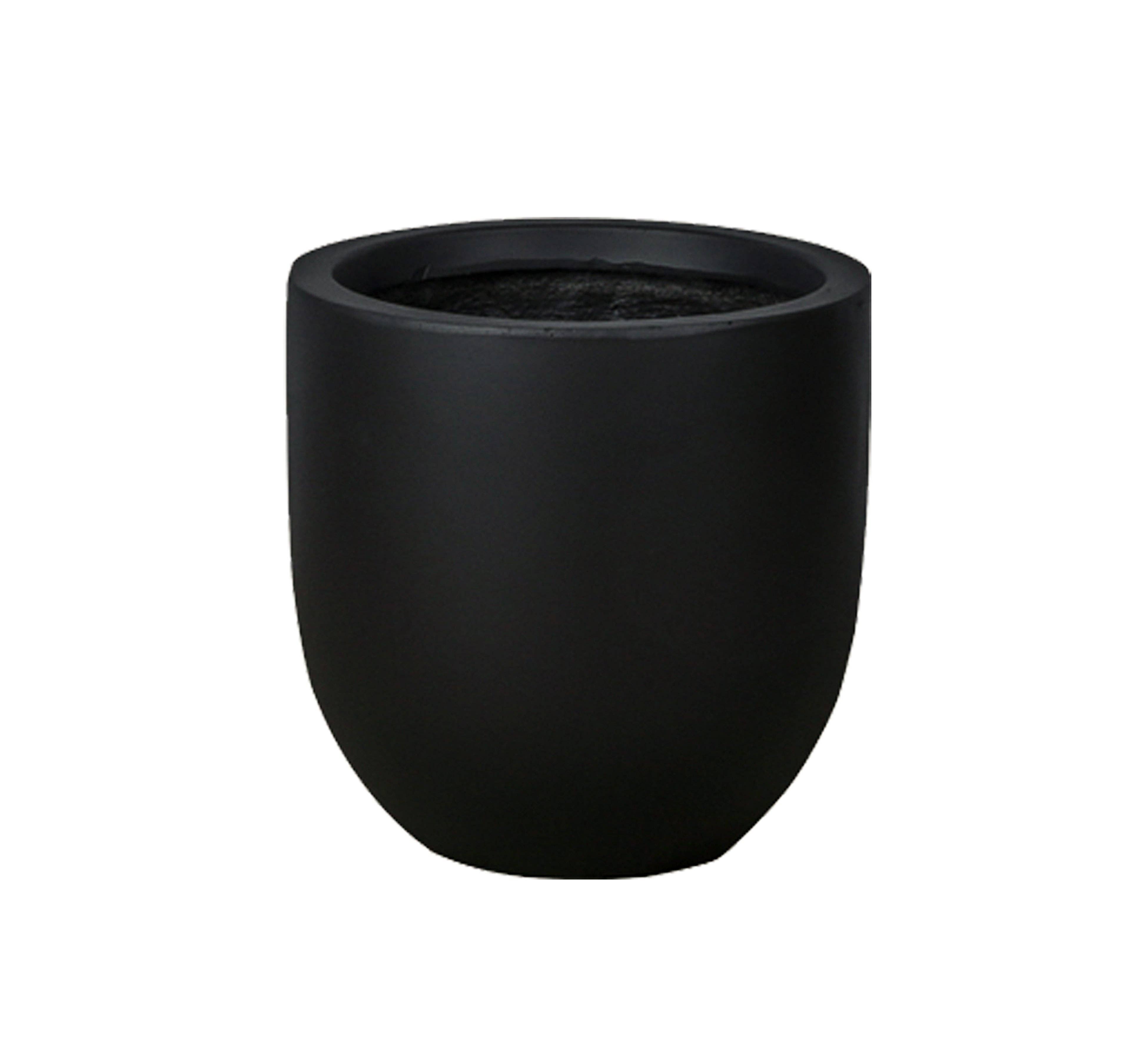 Replica Plants and Decor - Wholesale Plant Pot - Peyton Planter Collection-Black    CN12231