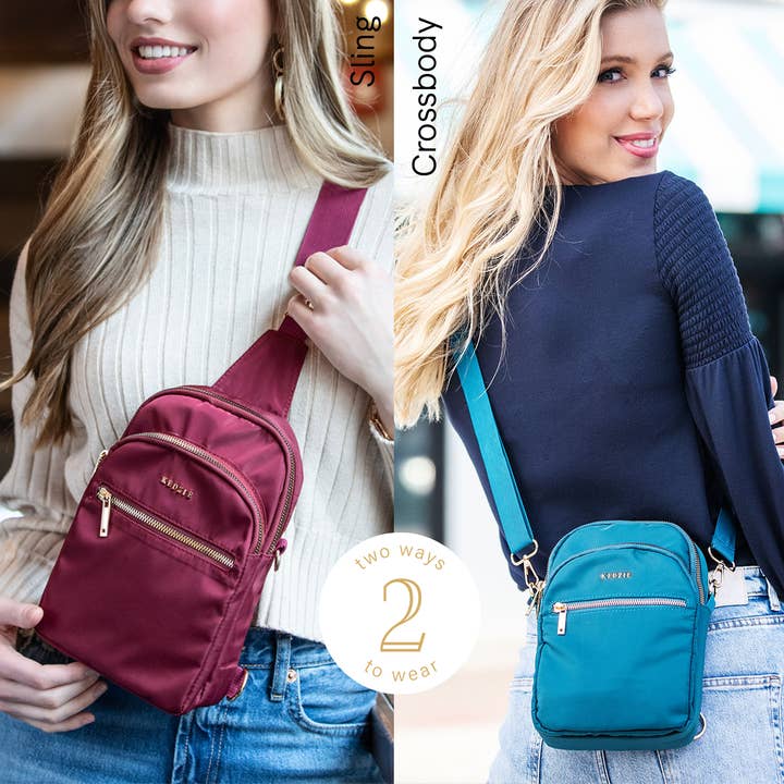DM Merchandising - Wholesale Crossbody Bag - Women's - Kedzie Roundtrip Convertible Sling Open Stock