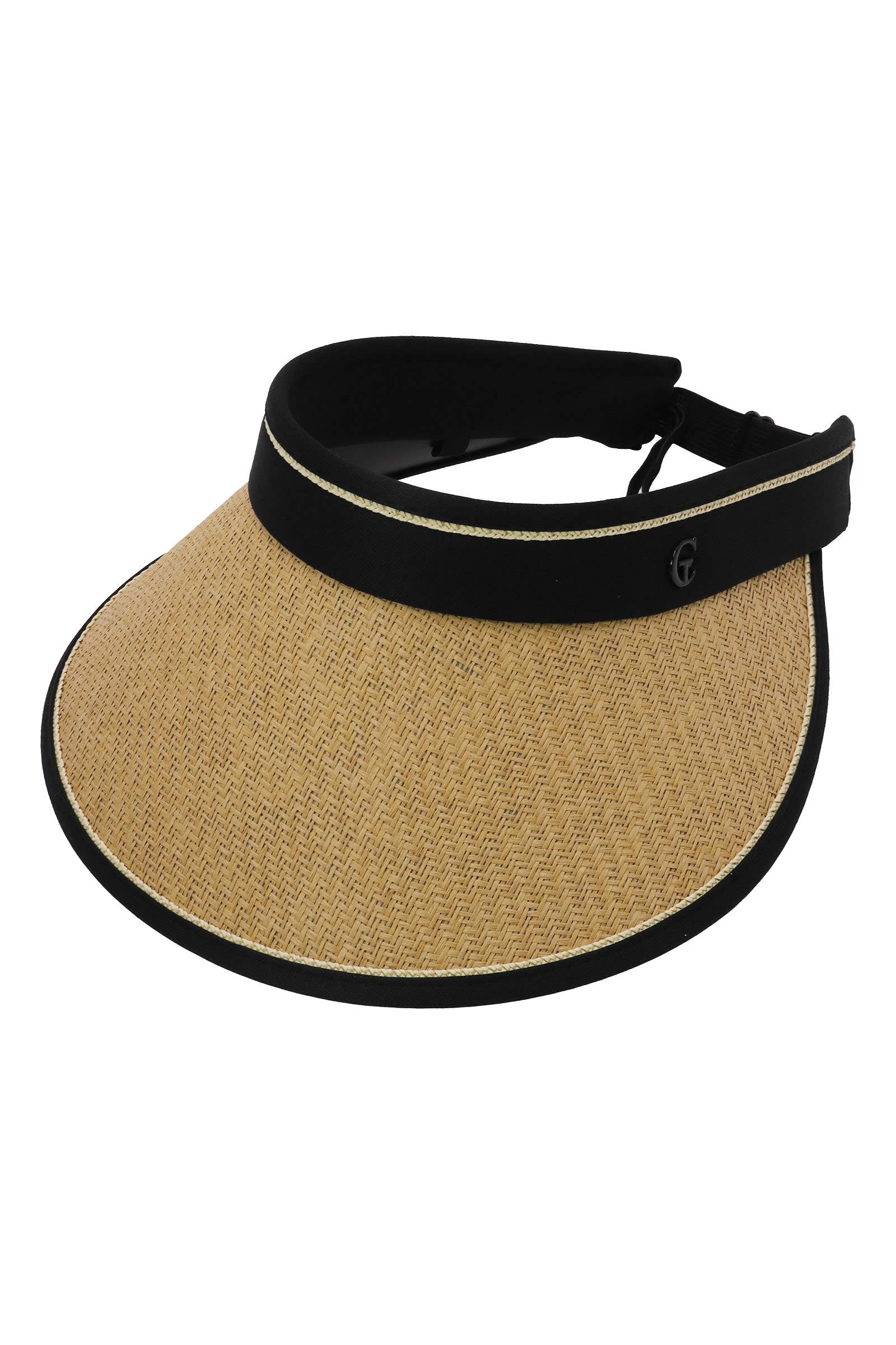 ASSORTED Pack And Go Paper Straw Roll-up Sun Visor for wholesale on Faire2