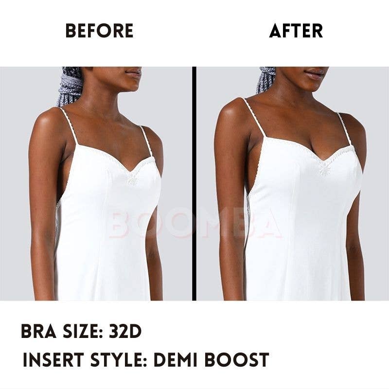 BOOMBA - Wholesale Bra Inserts - Women's - Demi Boost Inserts6