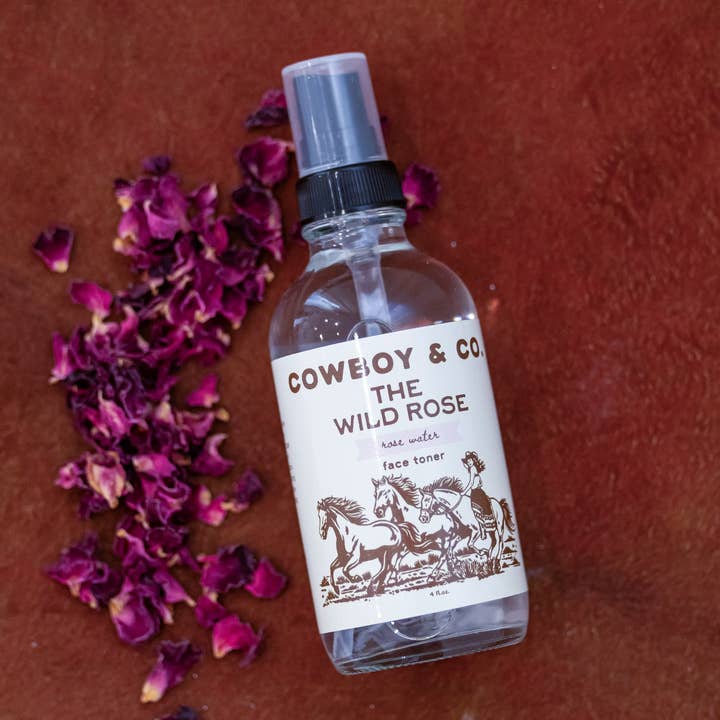 Cowboy & Co. - Wholesale Facial Toner - Rose Water Toner | Organic Rose Petal Hydration Mist 7