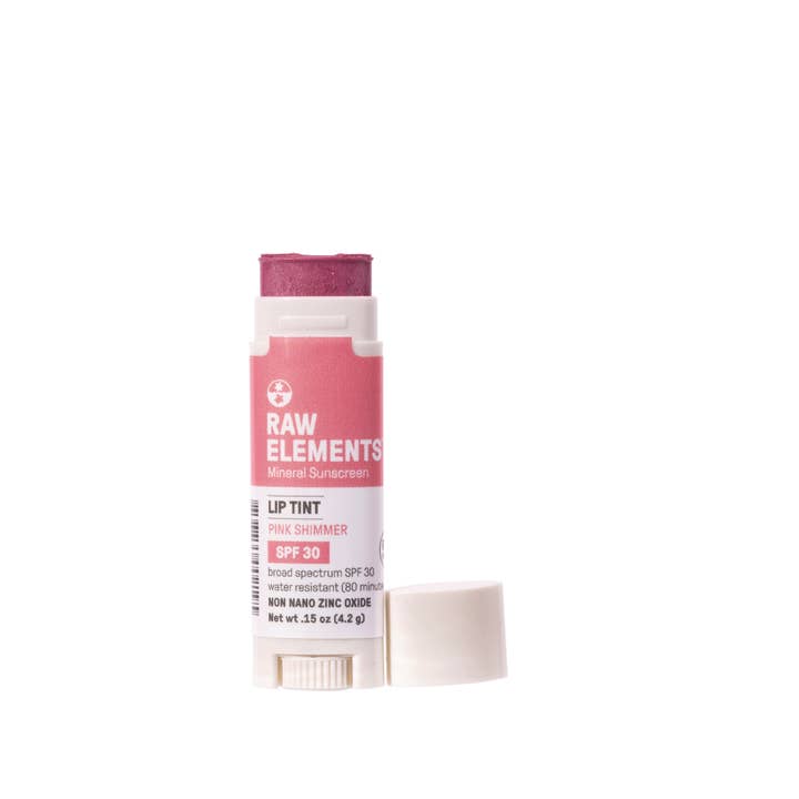 Raw Elements - Vente Baumes à lèvres - Baume à lèvres Pink Lip Shimmer SPF 30 Raw Elements2