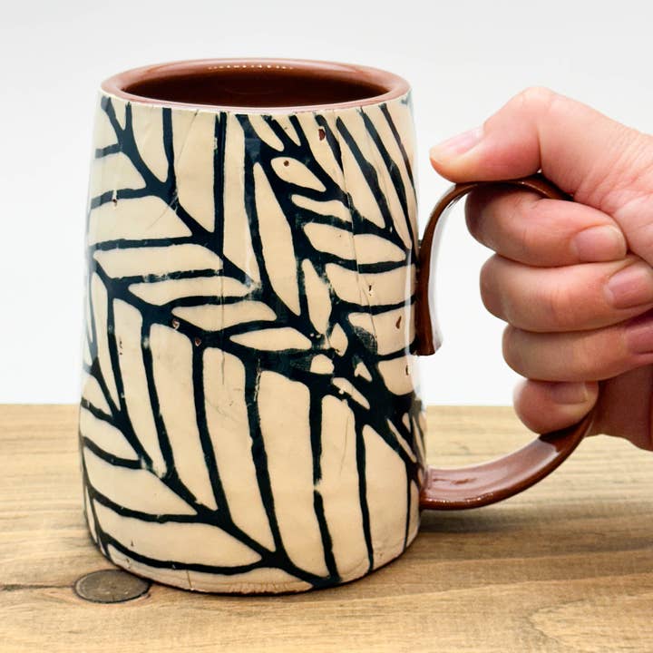 Stein/Large mug approx. 18oz for wholesale by Jessica Berry Pottery