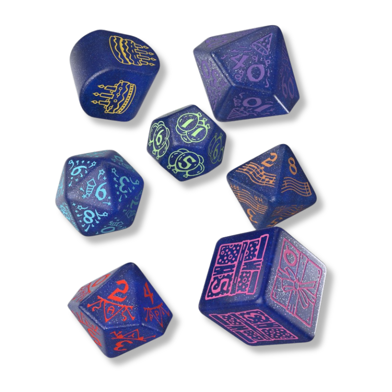 Cardshouse - Wholesale Dice - Happy Birthday Dice Set: Streamers Q-WORKSHOP1