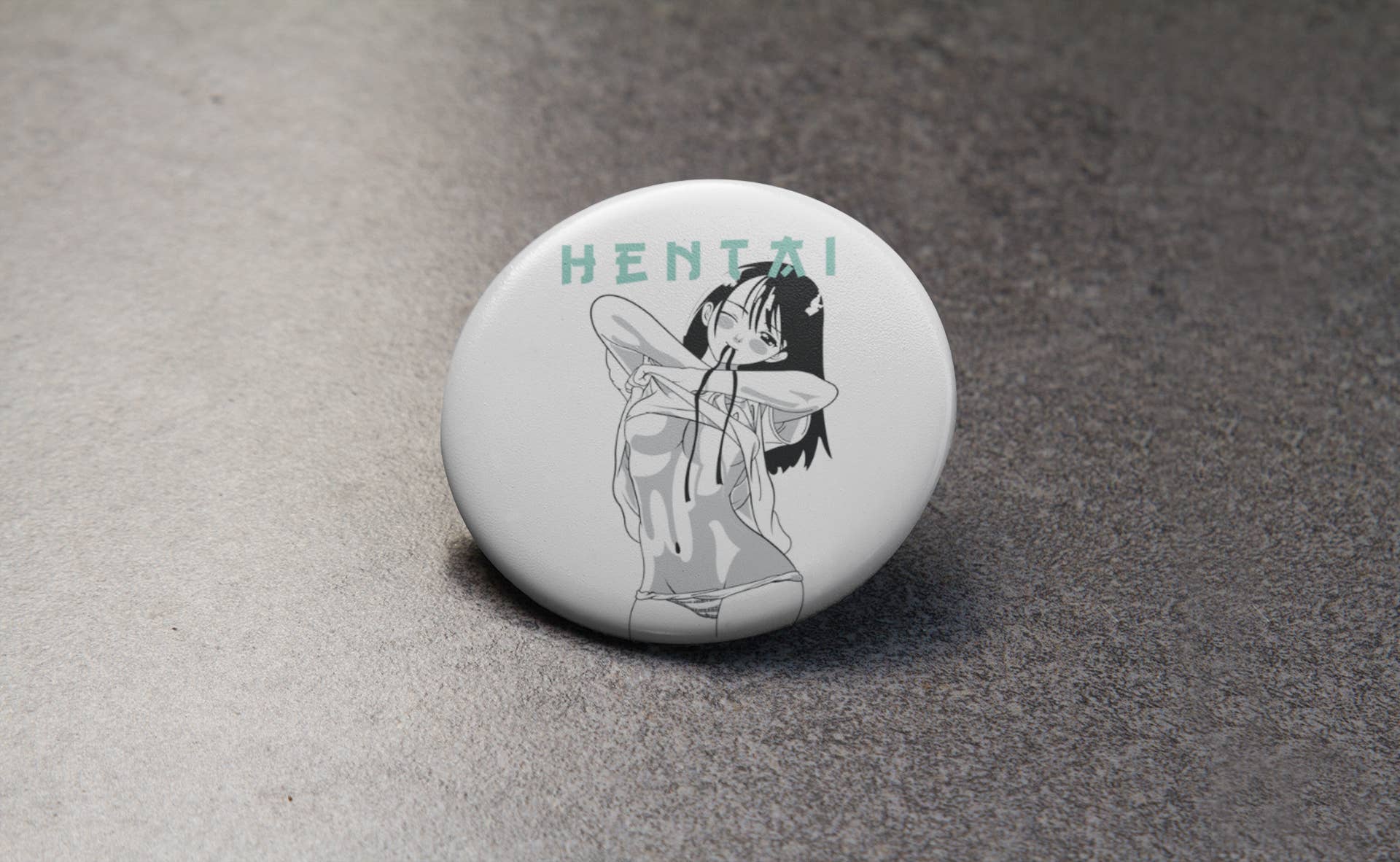 CultPOP - Wholesale Lapel Pin/Button - Ecchi Button Pin