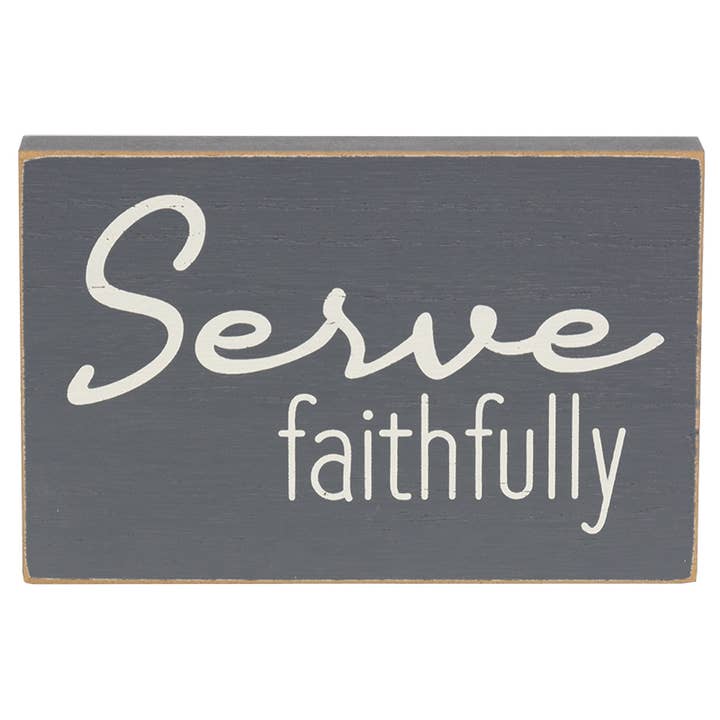 The Hearthside Collection - Wholesale Sign - Saved By Grace Decorative Tabletop Blocks, 4 Designs5