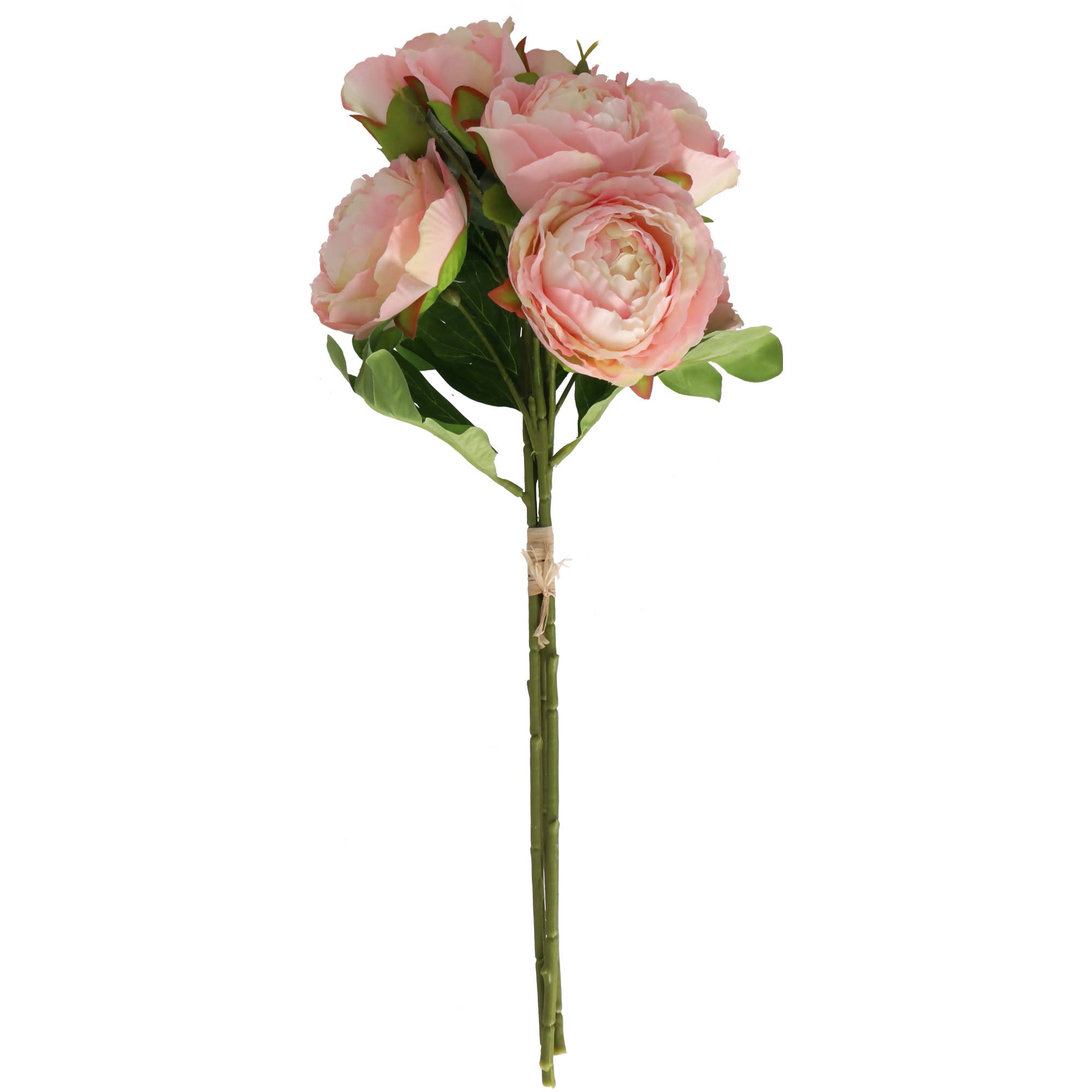 Vosteen - Wholesale Artificial Flowers - Ranunculus Bouquet Jola, 3 Blooms, L43cm, Pink0