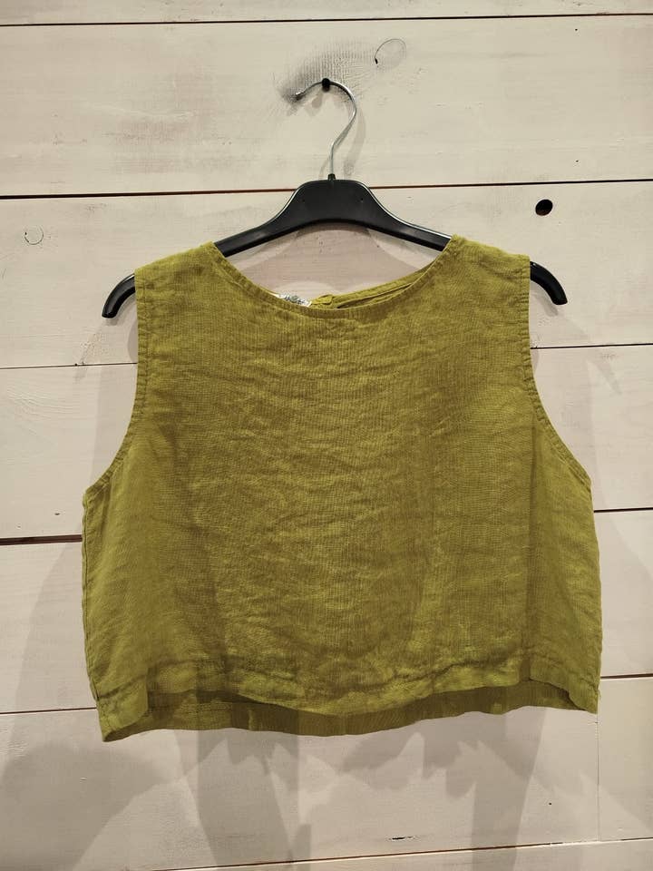 Linos y Textiles - Wholesale T-shirt – women's - REF: 33204 100% linen T-shirt5