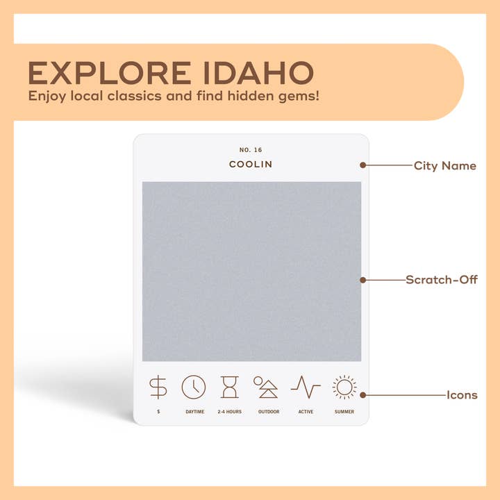 Reach International Outfitters - Wholesale Card Game - Idaho Adventure Bucket List6
