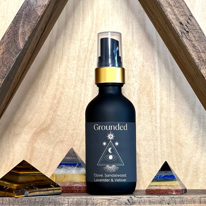 The Sacred Wild Candle Co - Wholesale Aromatherapy Mist - Grounded Aromatherapy Body & Room Myst