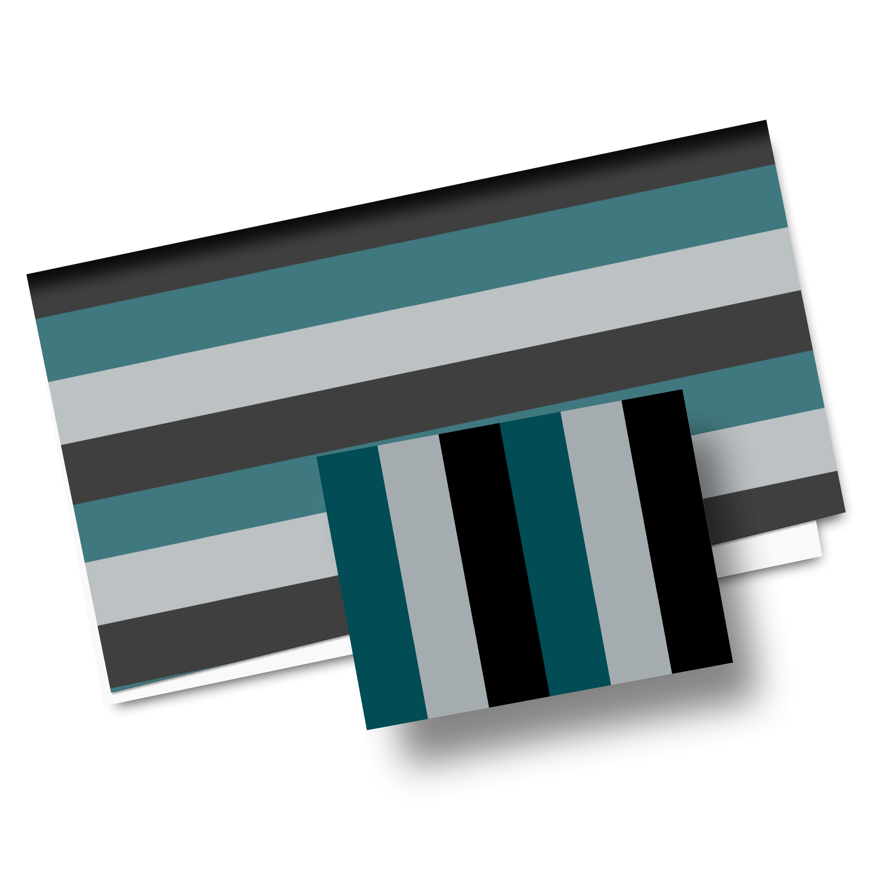 Wrapping Papered – wholesale Omslagspapper – Philadelphia Eagles-inspirerat randigt omslagspapper2