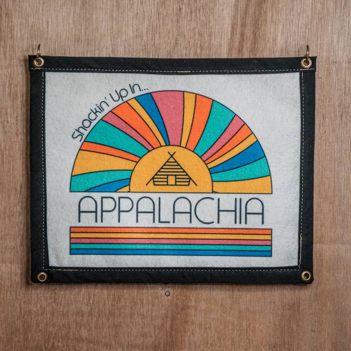 Décoration murale "Shackin' Up in Appalachia" pour la vente par In Blue Handmade