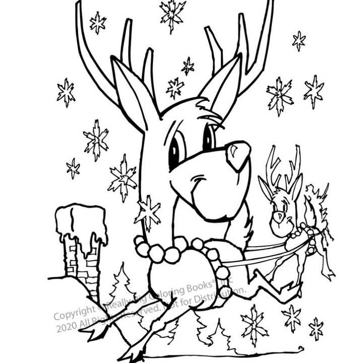 Really Big Coloring Books | ColoringBook.com - Wholesale Colouring and activity book – kids and baby - 12-Pack Twas the Night Before Christmas Color Book 8.5"x11"1