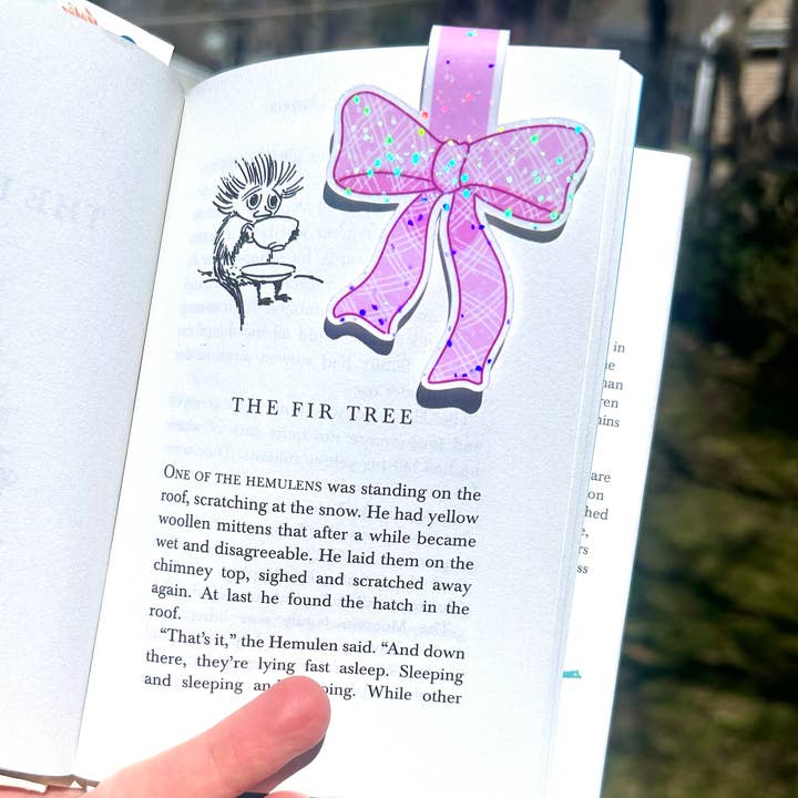Coquette Bow Magnetic Bookmark for wholesale by Wee Birdy