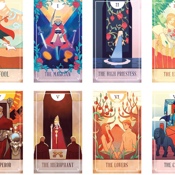 Hit Point Press - Wholesale Tarot Cards - The Fablemaker's Animated Tarot Deck2