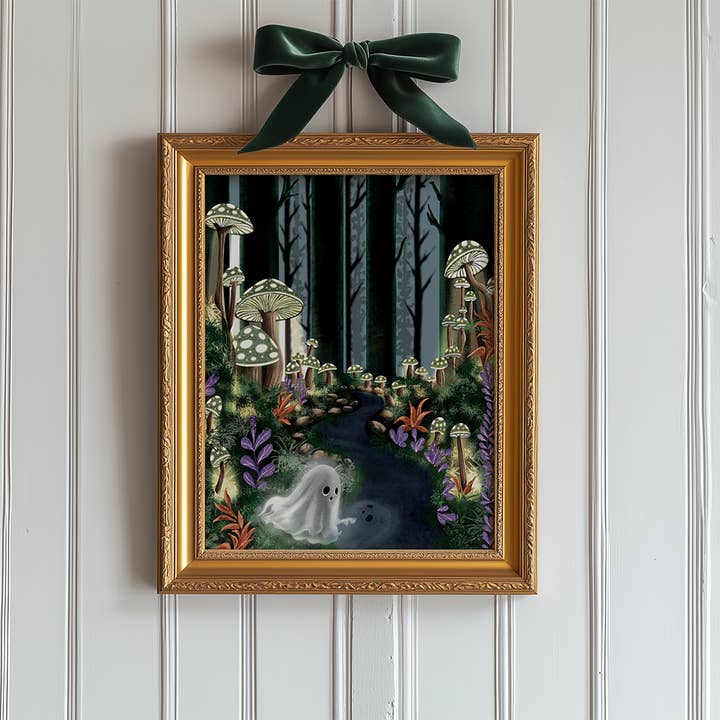 Impression de la forêt fantôme 11x14 pour la vente par The Crafted Goat Artistry