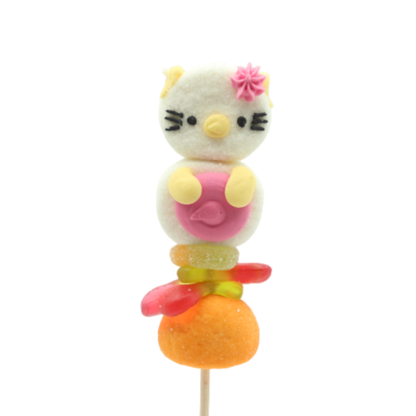 ADG Diffusion - Wholesale Marshmallow - MARSHMALLOW CAT SKEWER DISPLAY 55g - set of 150