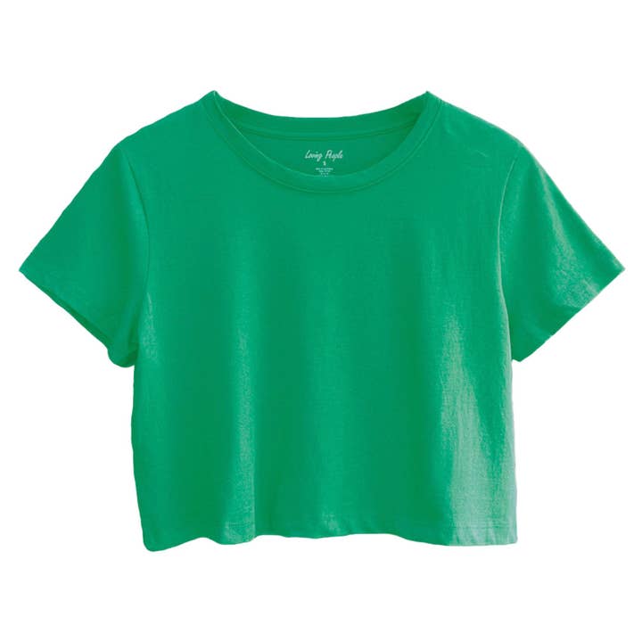 LOVING PEOPLE - Wholesale T-Shirt - Women's - Premium cotton cropped tees17