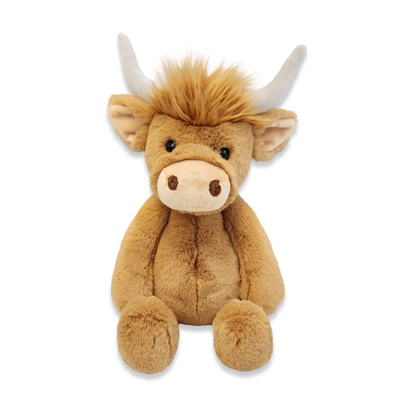 Beverly Hills Teddy Bear Company - Wholesale Stuffed/plush toy – Kids & baby - World's Softest Lushee 16 inch - Highlandee Cow Plush Toy1