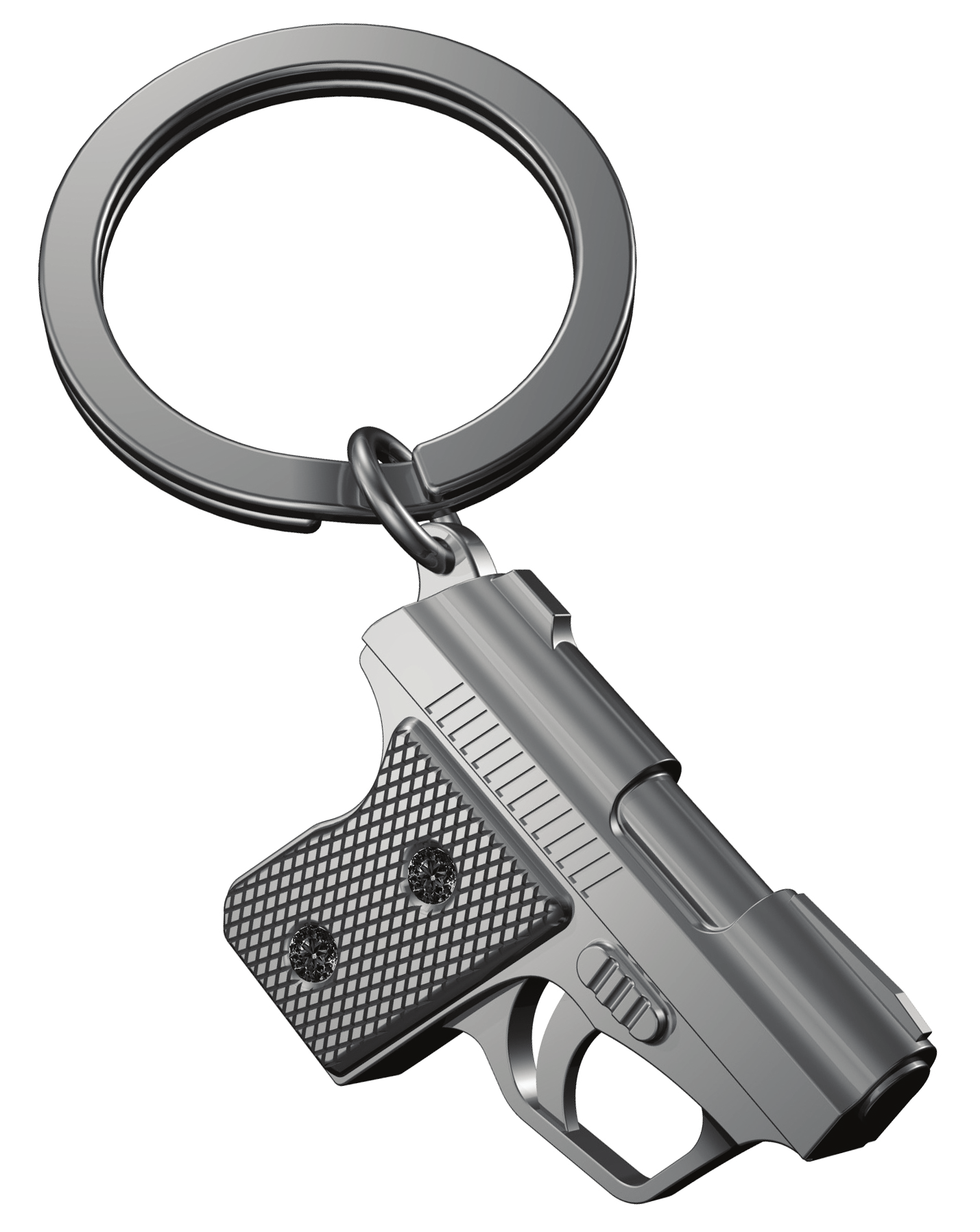 Anew International Corp. - Wholesale Keychain - Unisex - GANGSTA (PISTOL) KEYRING3