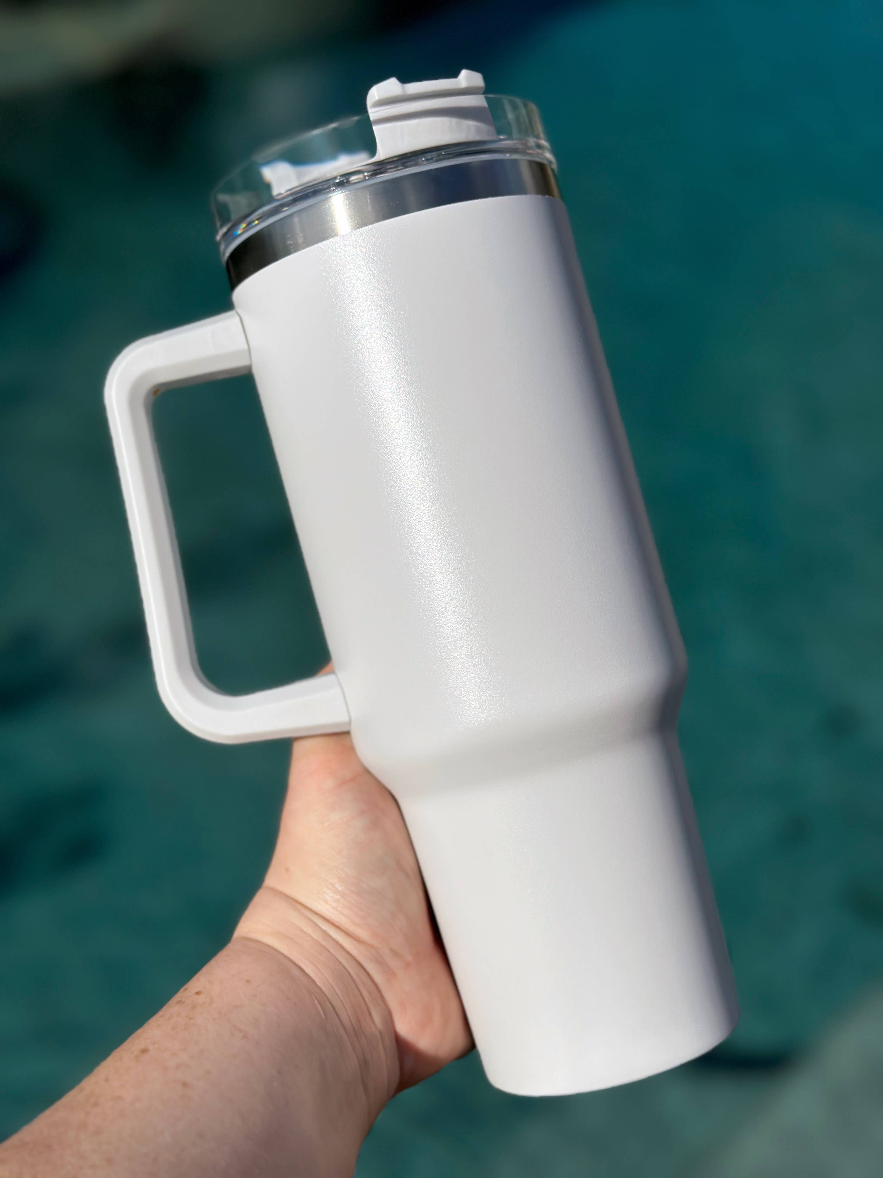 Sayers & Co. - Wholesale Insulated Mug/Tumbler - 40 oz Double Walled Screw Top Matte Tumbler- Ready To Ship0