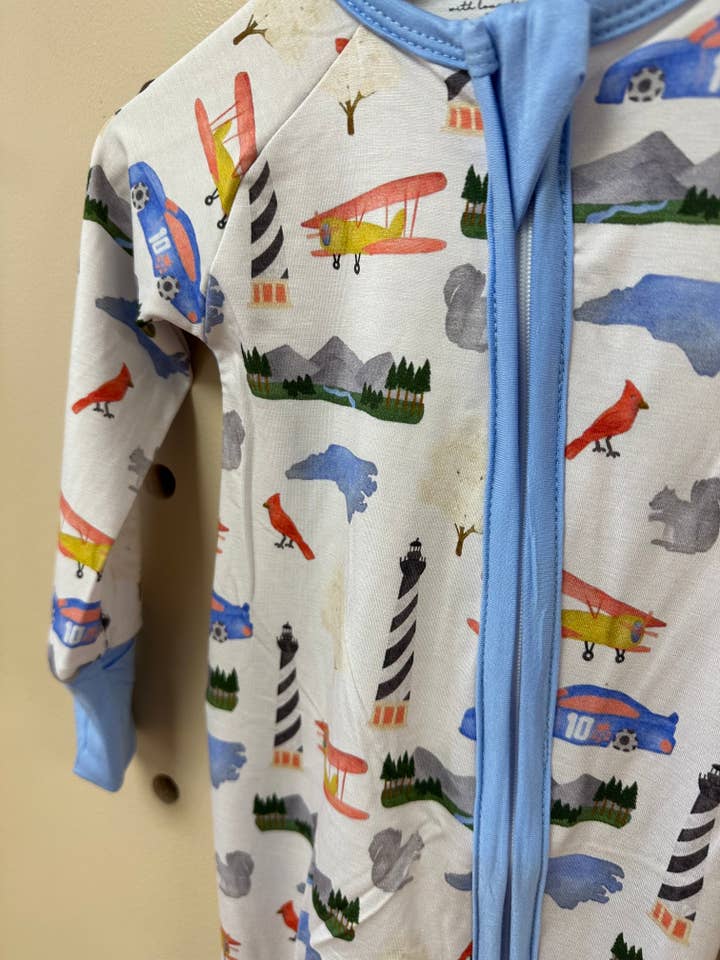 With Love, From Collection - Venta al por mayor Pijama - Bebé - Pijama de bambú del estado de Carolina del Norte6