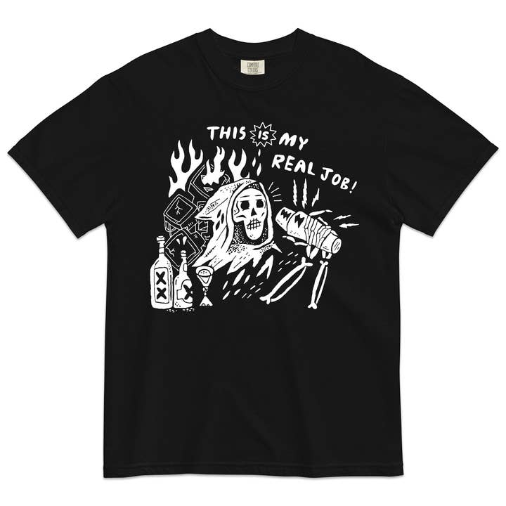 This Is My Real Job T-Shirt for wholesale by Mover & Shaker