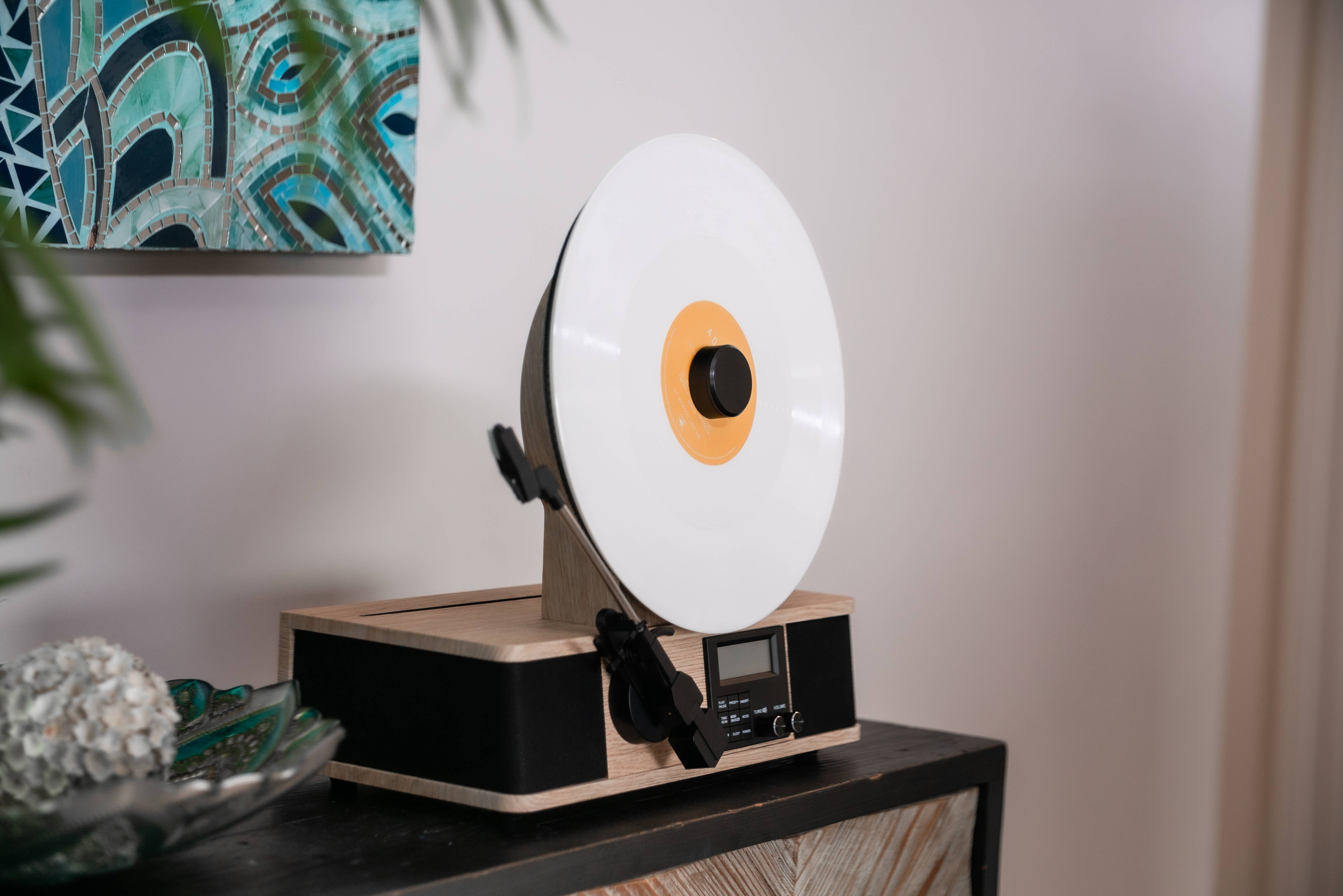 Master Tailgaters, LLC - Wholesale Speakers - Fuse Wrap Vertical Record Player with Bluetooth2