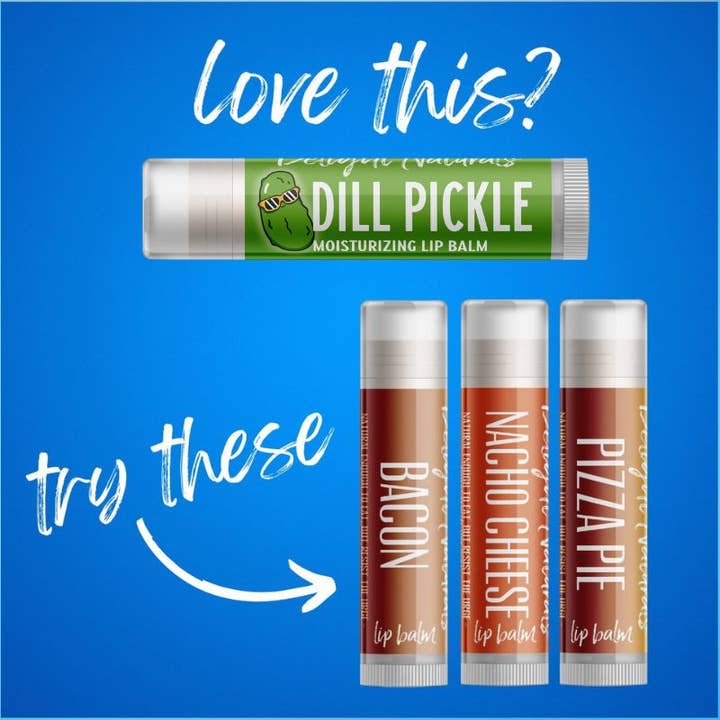 Delight Naturals - Wholesale Lip Balm - Dill Pickle Lip Balm