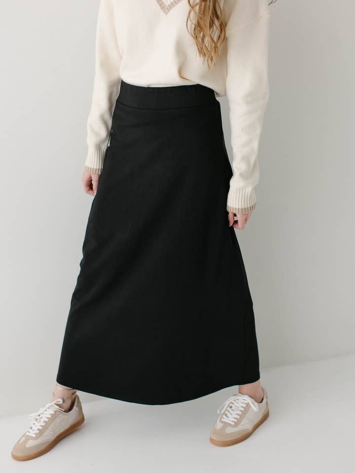 'Camille' Maxi Skirt for wholesale by The Main Street Exchange