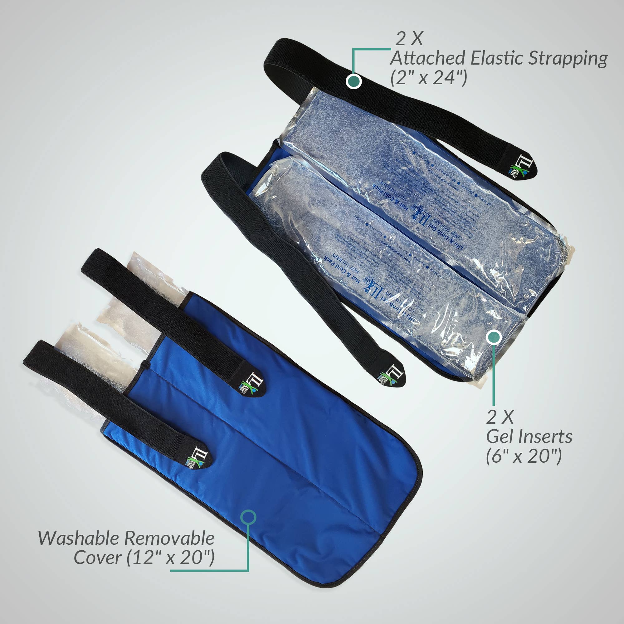 Life and Limb Gel - Wholesale Hot/Cold Compress - Large Wrap5