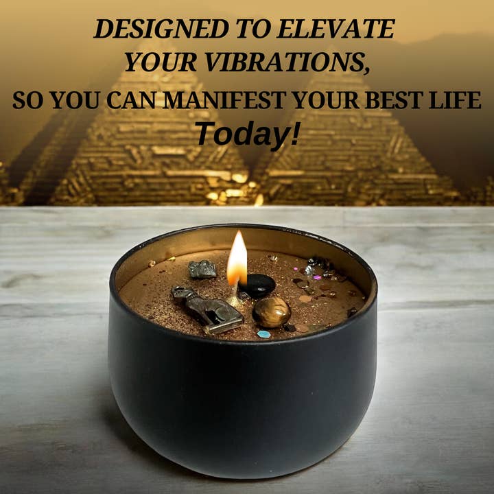 The Goddess of Flame - Wholesale Travel Candles - Bastet Magic Candle5