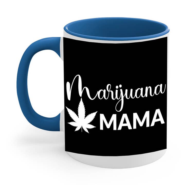 marihuana mama 202#- Marijuana-krus/kaffekop for engroshandel hos Mugs R Us