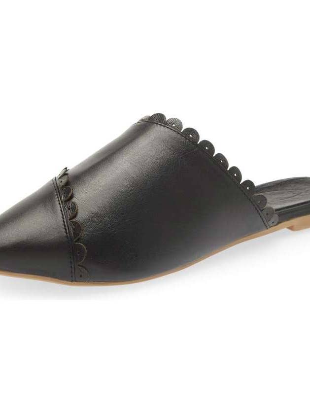 DENVER LEREN MUILEZEL - ZWART voor wholesale door Sheridan Mia