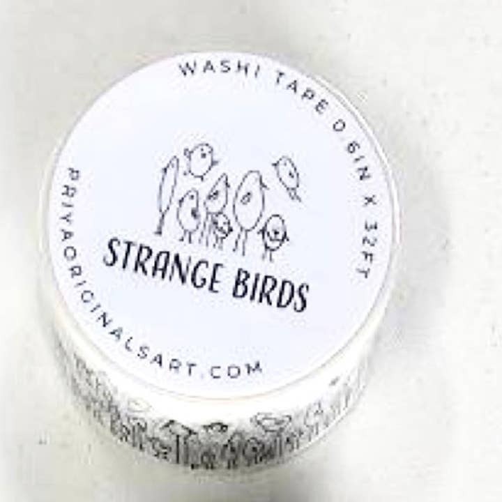 PriyaOriginalsArt - Wholesale Washi Tape - Washi tape - Strange Birds0