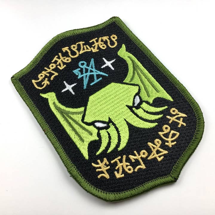 Monsterologist - Vente Écusson - Patch brodé Cthulhu Fhtagn2