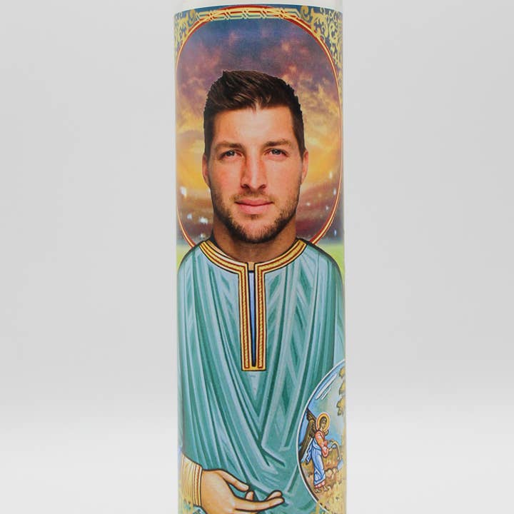 Tim Tebow Candle for wholesale by BOBBYK