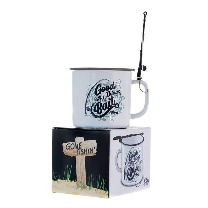 Boxer Gifts – wholesale Coffee mug – Fishing Gift Mug - Those Who Bait3