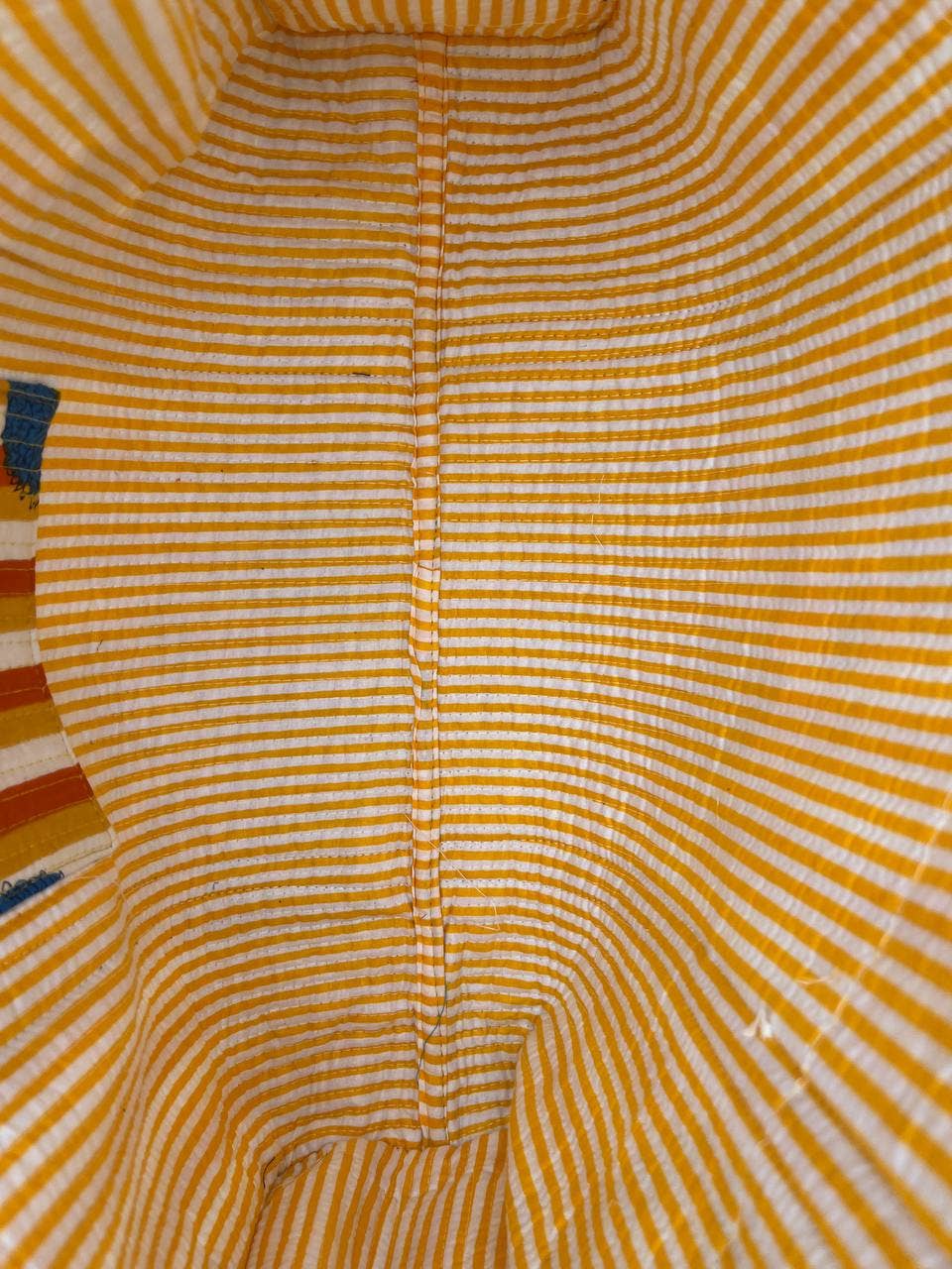 bhavnas boutique - Venta al por mayor Bolsa de asa- Mujer - Bolsa con estampado de bloques, bolsas de algodón acolchadas hechas a mano en la India 5